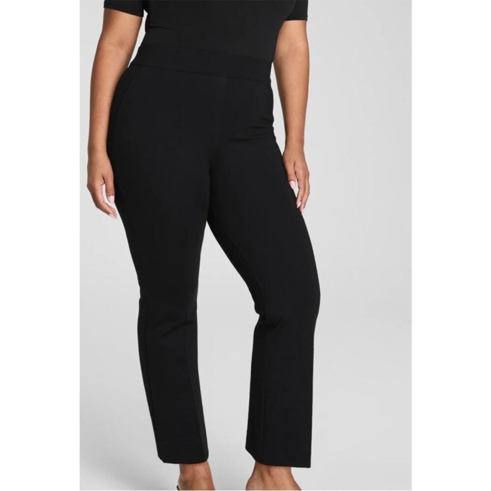 SPANX Perfect Black Wide leg Women's Pants - Picture 2 of 15